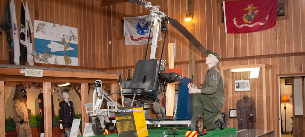 Gyrocopter in Veterans Museum