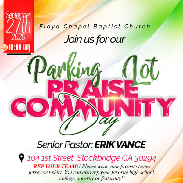 Parking Lot Praise community graphic