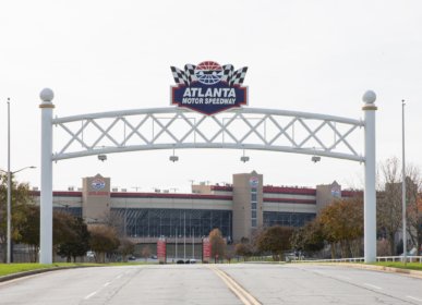 Entrance to Atlanta Motor Speedway