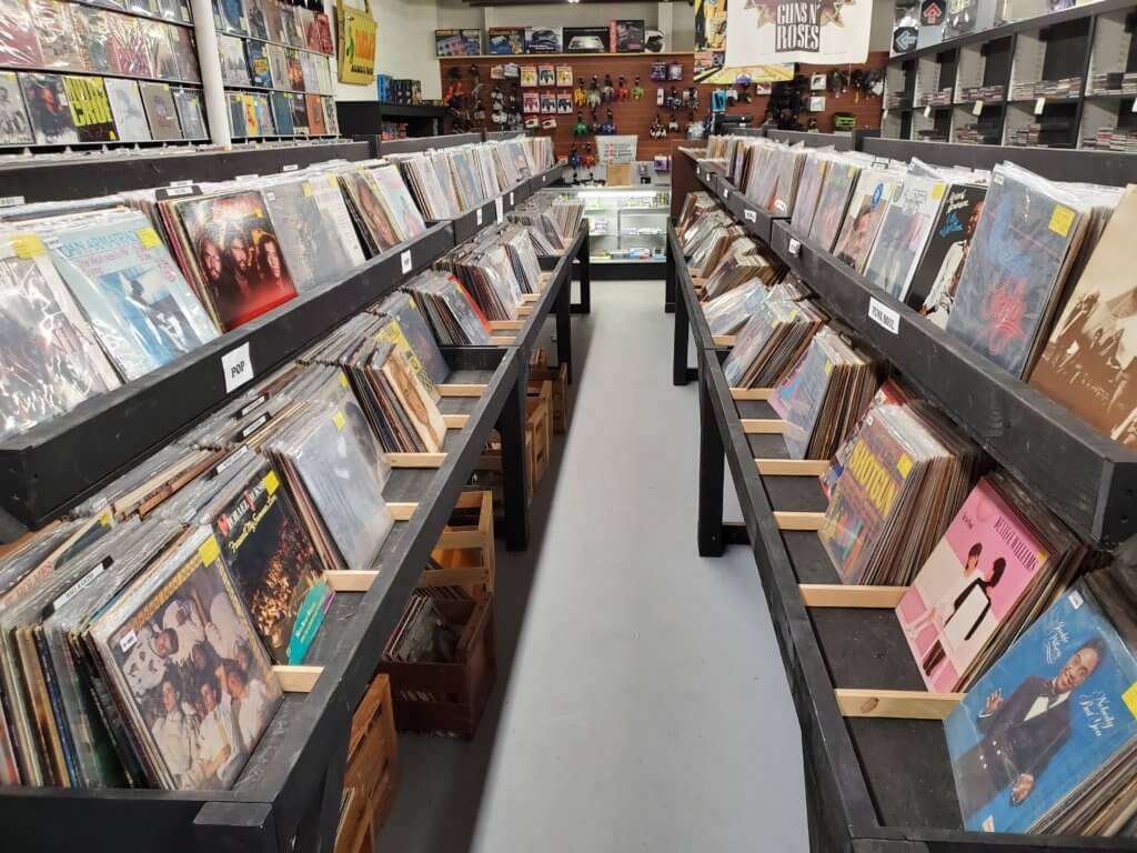 vinyl records