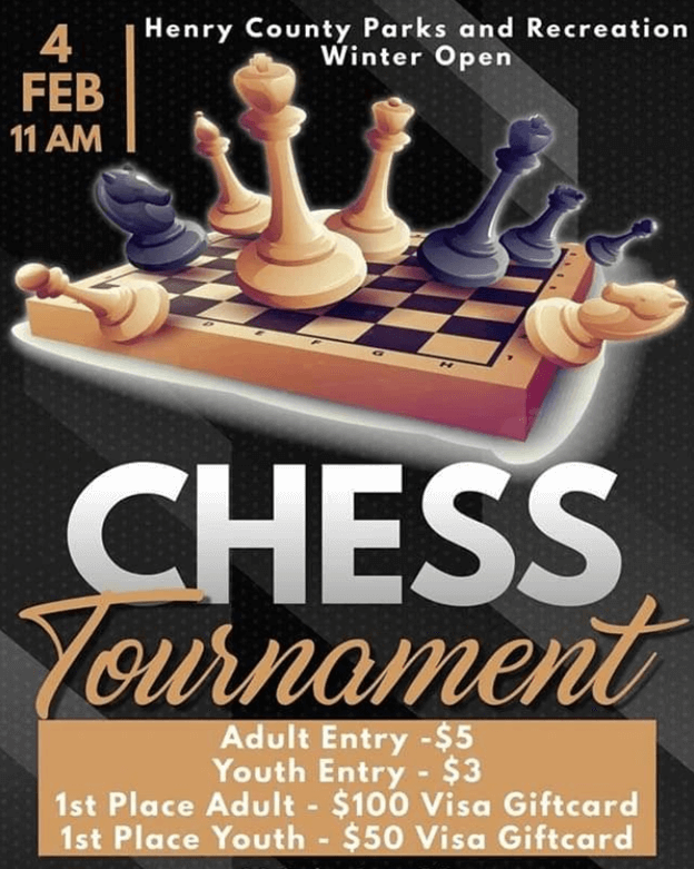 Chess Tournament flyer