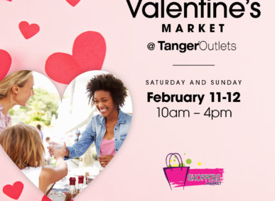 Valentine's Market at Tanger Outlets flyer