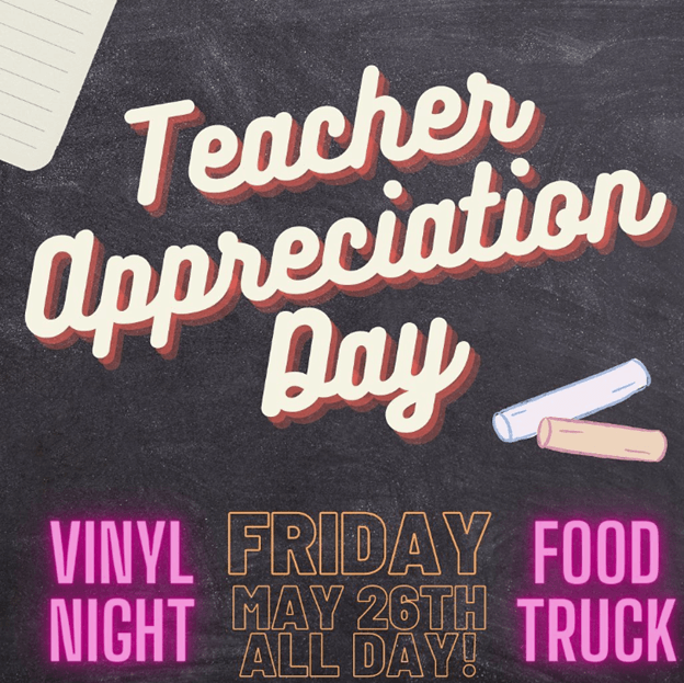 Teacher Appreciation Day Camp Brewing poster