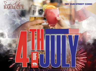 4th of July Sweet Auburn BBQ McDonough graphic