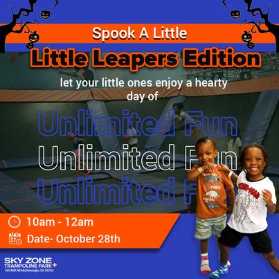 Spook A Little Leapers Edition Sky Zone McDonough