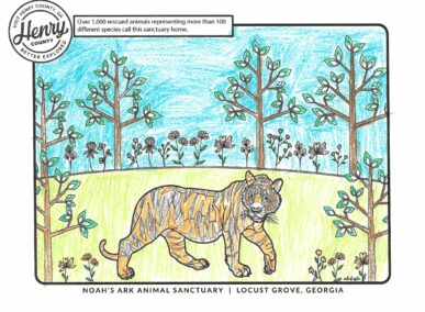 noah's ark coloring sheet