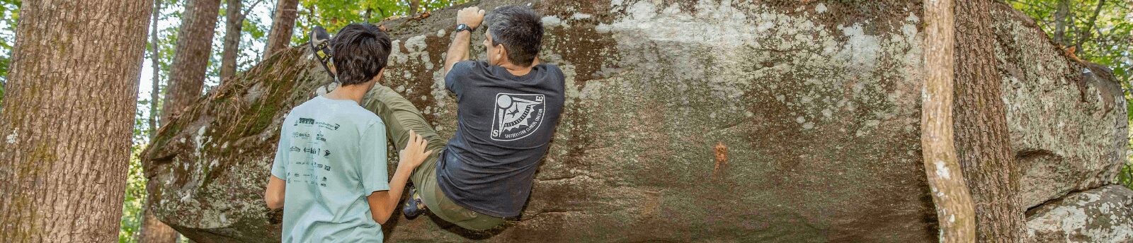 bouldering at panola mountain state park