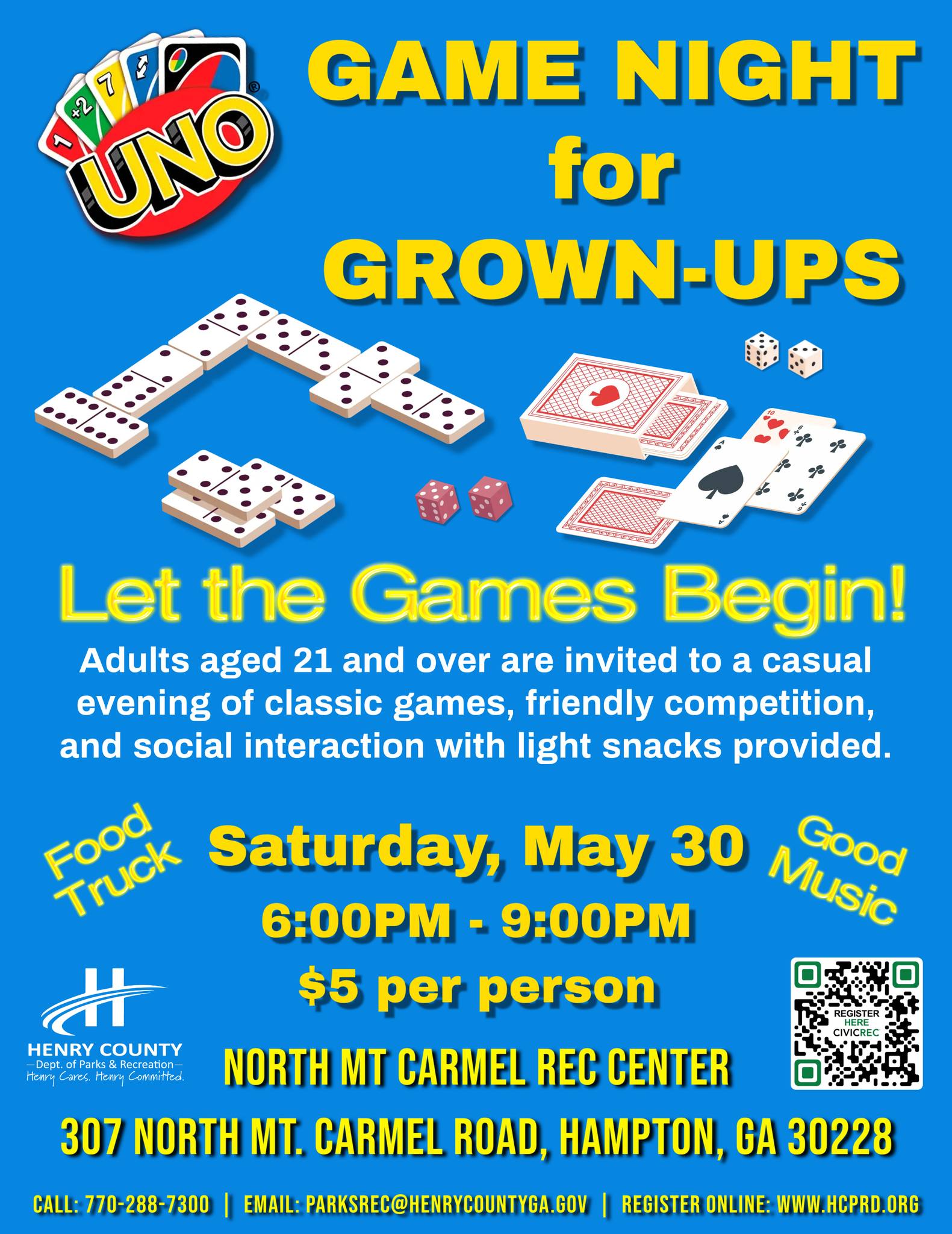 game night for grown ups