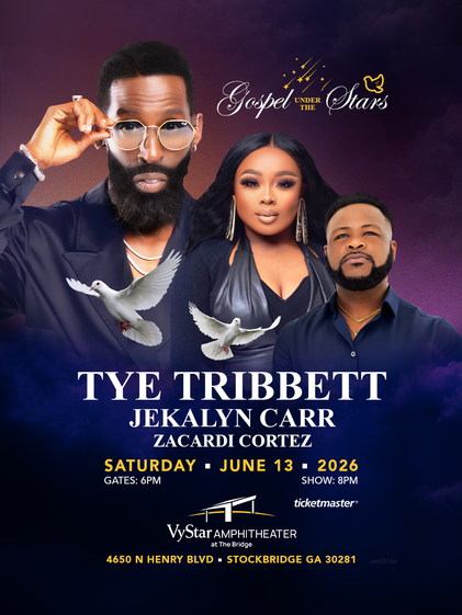 Gospel Fest: Tye Tribbett, Jekalyn Carr, & Zacardi Cortez