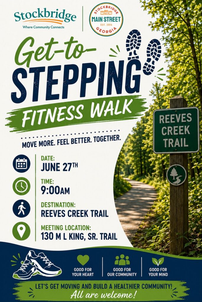 fitness walk in stockbridge, ga