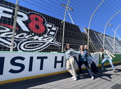echopark speedway track tour