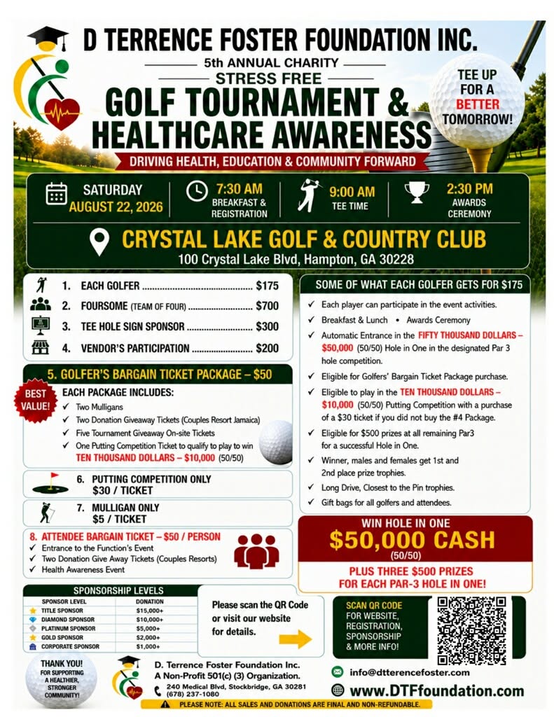 5th Anniversary Golf Tournament Fundraiser
