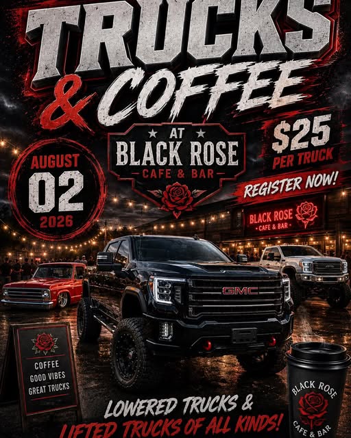 trucks and coffee