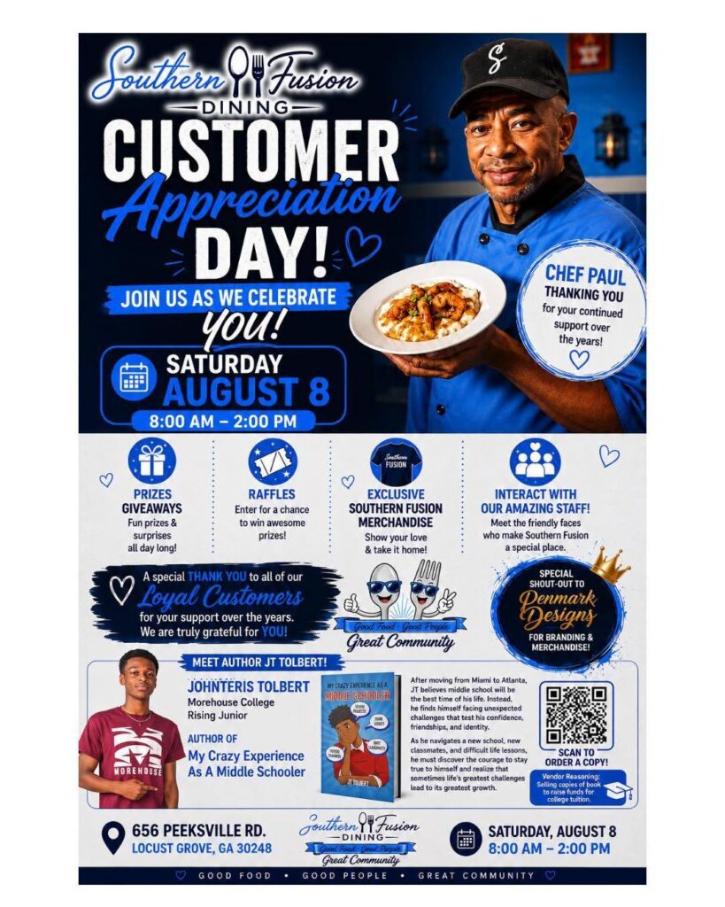 Southern Fusion Dining’s Customer Appreciation Day