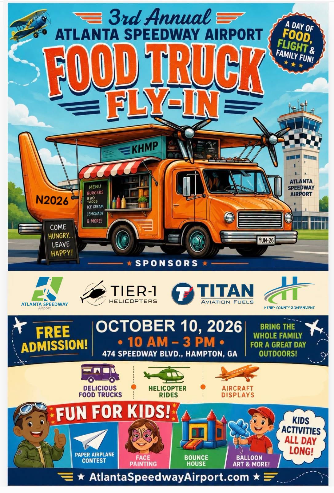 3rd Annual Food Truck Fly-In