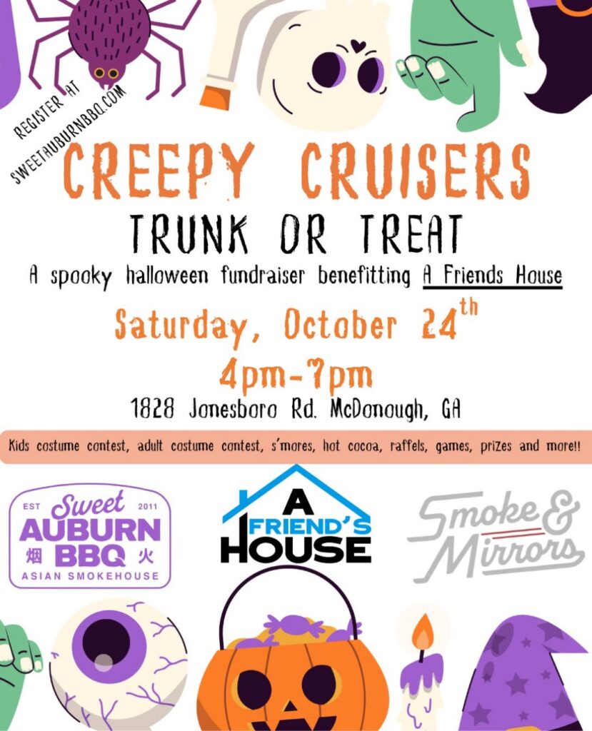 car show at sweet auburn flyer